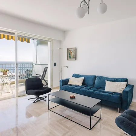 French Riviera - 3 Pieces, Vue Et Piscine شقة فيليوفرُنش سور مير