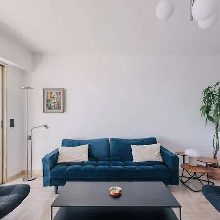 French Riviera - 3 Pieces, Vue Et Piscine דירה